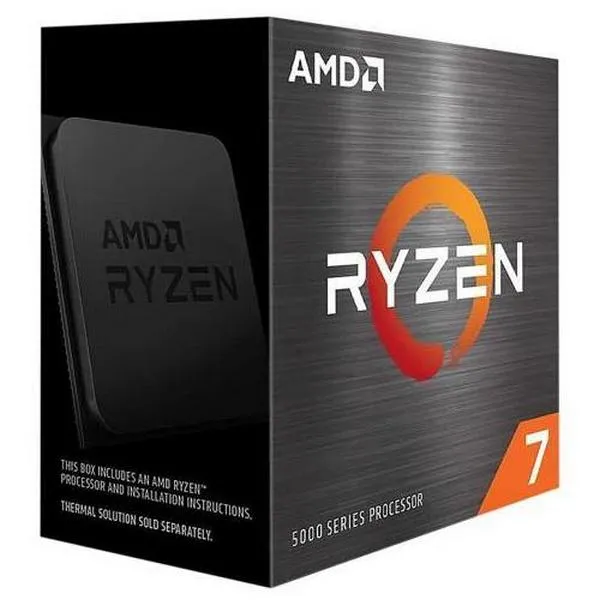 Процессор AMD Ryzen 7 5700X, Нет встроенной графики, Tray