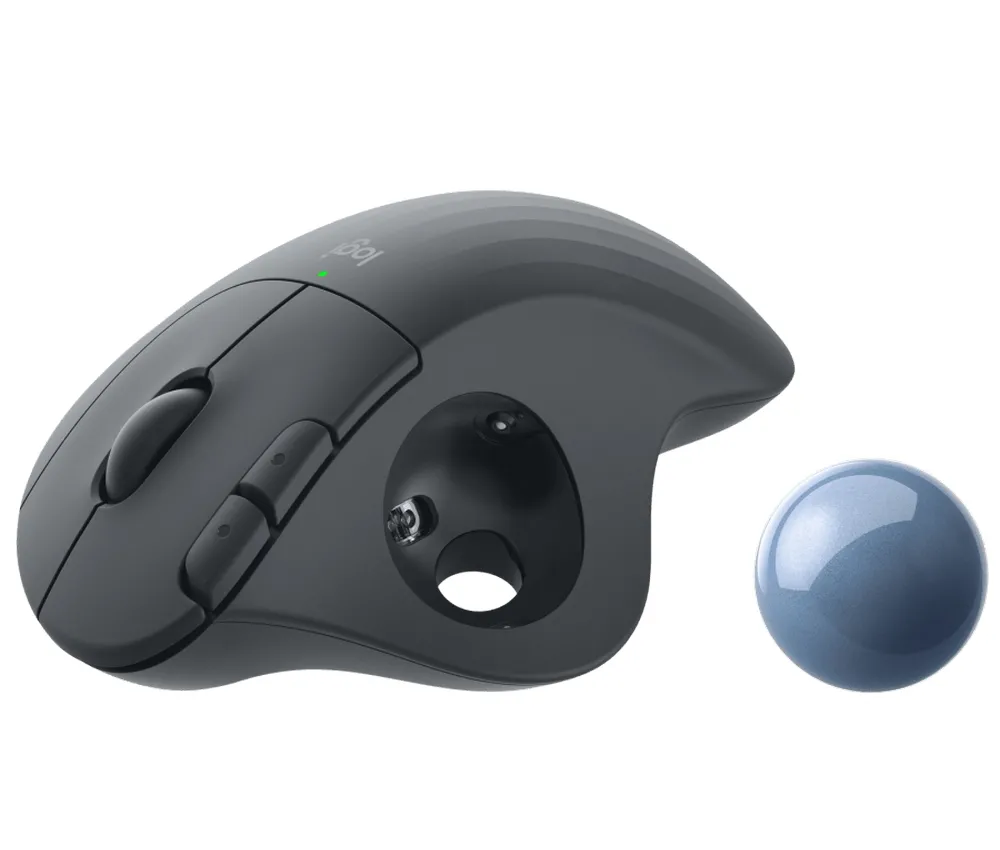 Беcпроводная мышь Logitech M575, Графитовый
