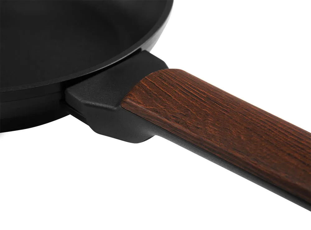 Tigaie Polaris Albero-24F, 24cm, Negru