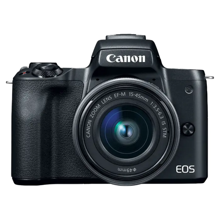 Aparat Foto Mirrorless Canon EOS M50 + EF-M 15-45 IS, Negru