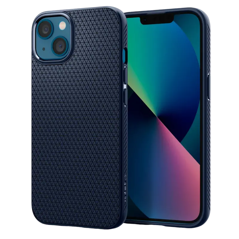 Spigen iPhone 13, Liquid Air, Navy Blue