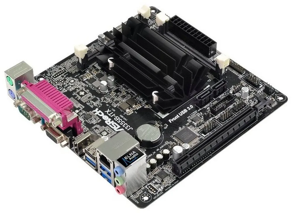 Материнская плата ASRock J3355B-ITX, Intel J3355, Mini-ITX