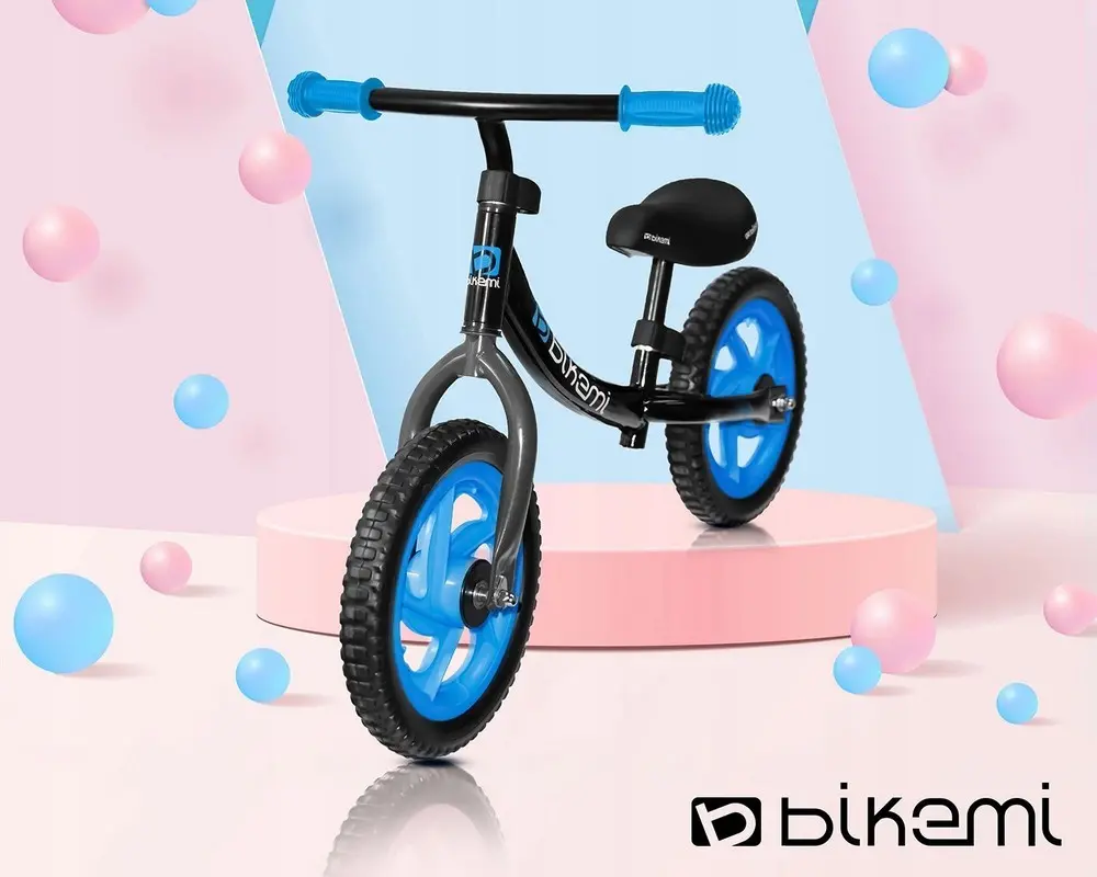 Детский велосипед JUMI Sport (синий/черный)