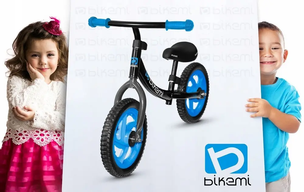 Детский велосипед JUMI Sport (синий/черный)