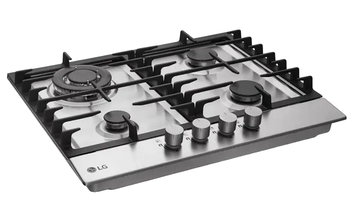 Газовая варочная панель LG HU641DAG, Серебристый
