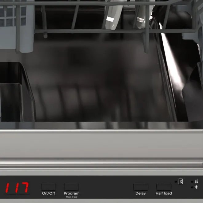 Mașină de spălat vase Sharp QWNI1EI45EXEU, Alb