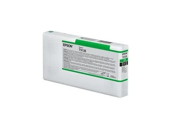 Ink Cartridge Epson T913B, Green, 200ml, C13T913B00