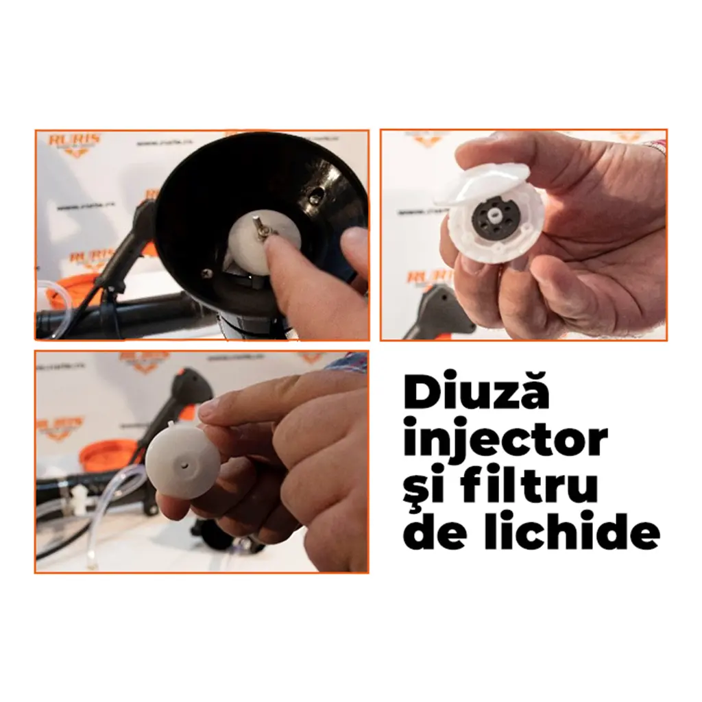 Atomizor Ruris A109S + kit echipament de lucru profesional (casca+salopeta+ochelari+masca)