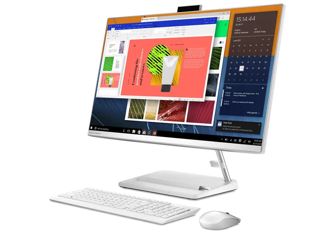 Computer All-in-One Lenovo IdeaCentre 3 27ITL6, 27", Intel Core i5-1135G7, 16GB/512GB, Fără SO, Alb