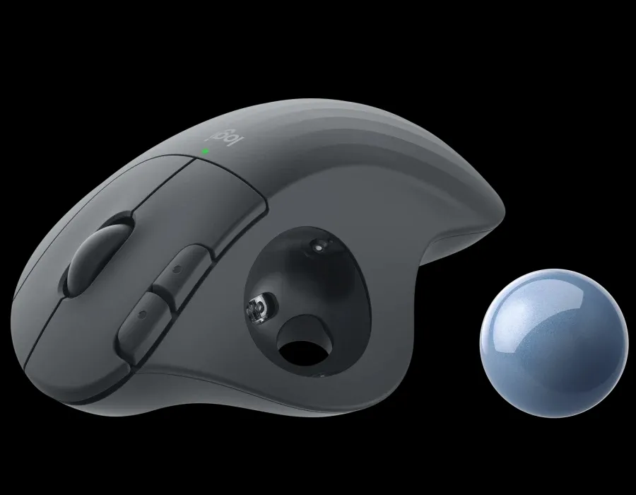 Беcпроводная мышь Logitech M575, Графитовый