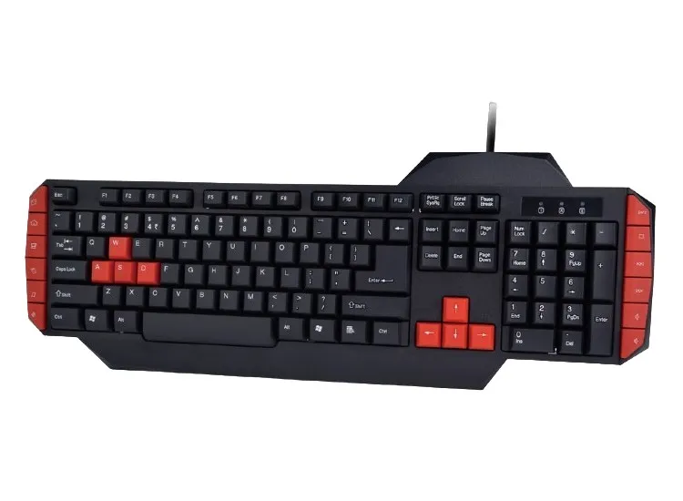 Set Tastatură + Mouse + Mouse Pad + Căști Gembird GGS-UMG4-02, Cu fir, Negru/Rosu