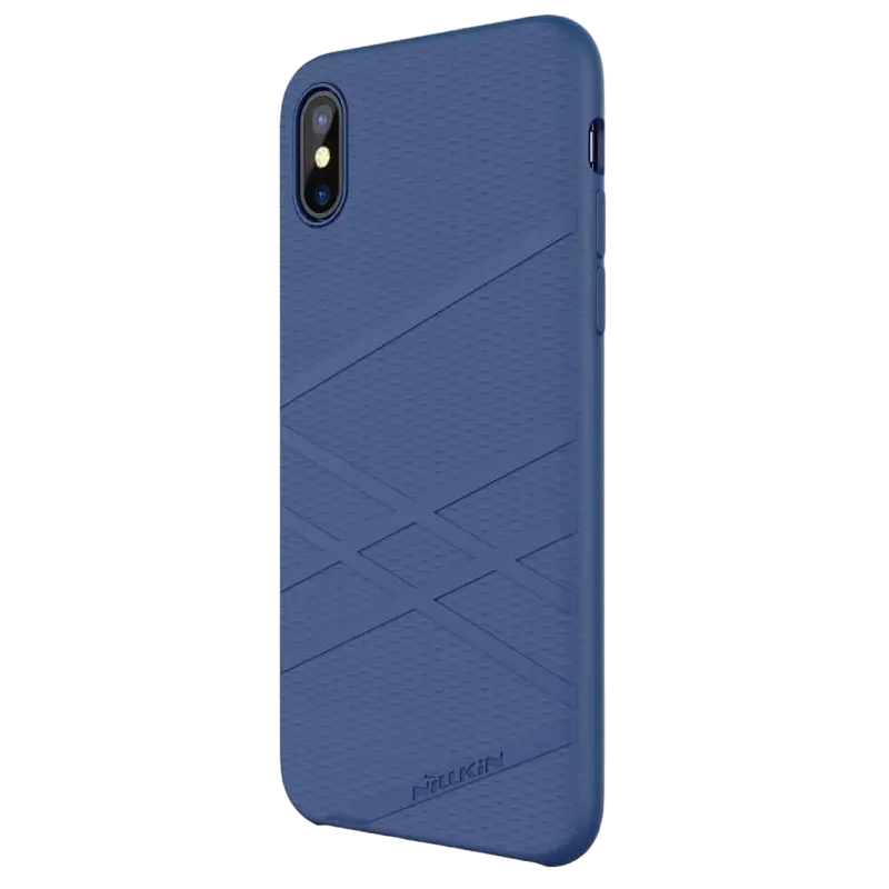 Husă tip carte Nillkin iPhone X - Flex case II, Albastru