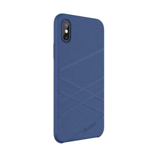 Husă tip carte Nillkin iPhone X - Flex case II, Albastru