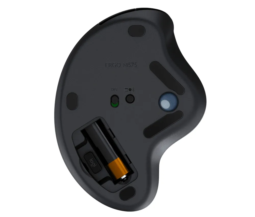 Беcпроводная мышь Logitech M575, Графитовый