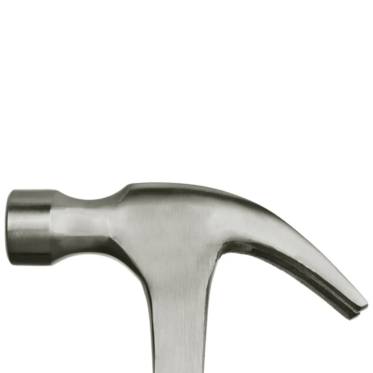 Молоток-гвоздодёр с фибергласовой рукояткой WOKIN цельный, кованый, 450 гр (Премиум)