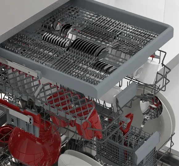 Mașină de spălat vase Sharp QWNI1EI45EXEU, Alb