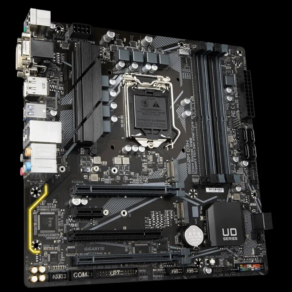 Материнская плата Gigabyte B560M D3H, LGA1200, Intel B560, Micro-ATX