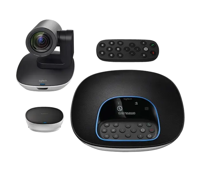 Веб-камера Logitech GROUP, Full-HD 1080P, Чёрный