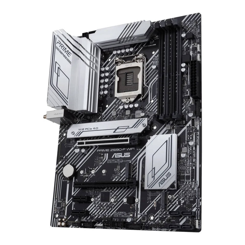 Материнская плата ASUS PRIME Z590-P WIFI, LGA1200, Intel Z590, ATX