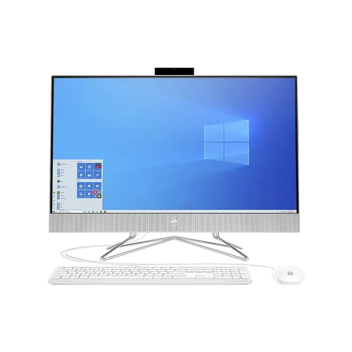 Computer All-in-One HP 24-dp1015ur, 23,8", Intel Core i7-1165G7, 16GB/512GB, FreeDOS, Argintiu