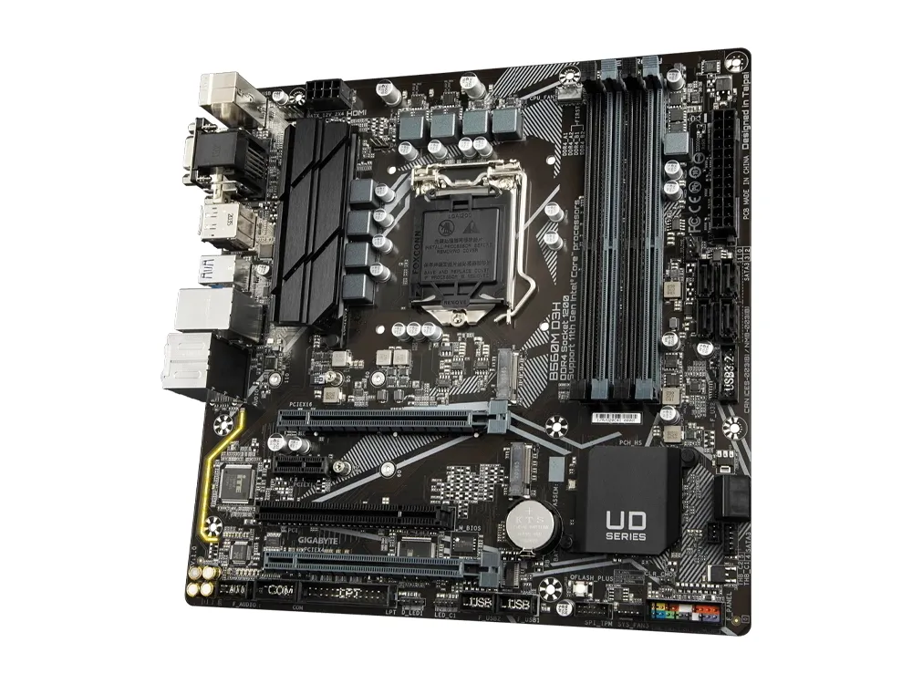 Материнская плата Gigabyte B560M D3H, LGA1200, Intel B560, Micro-ATX