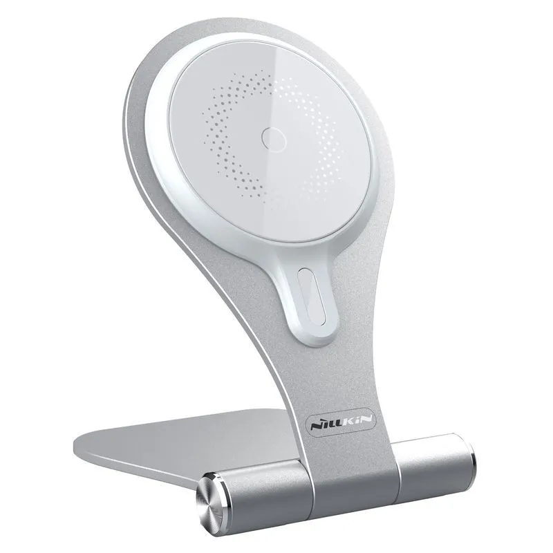 Wireless Charger Nillkin MagStand Charging Stand, 15W, Silver