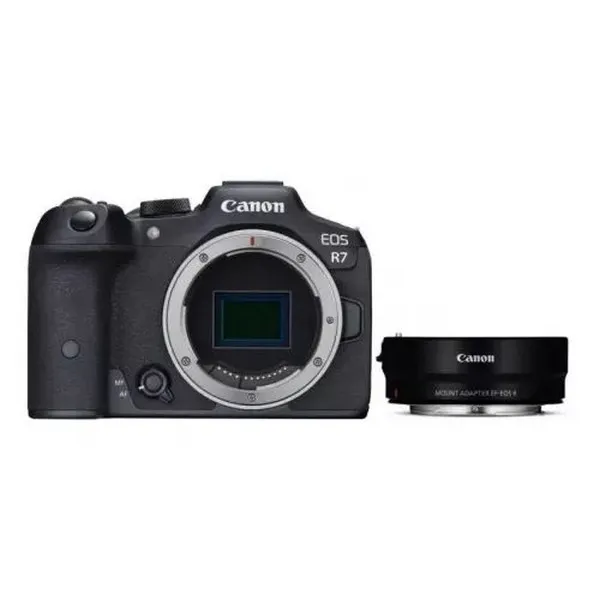 Aparat Foto Mirrorless Canon EOS R7 Body, Negru