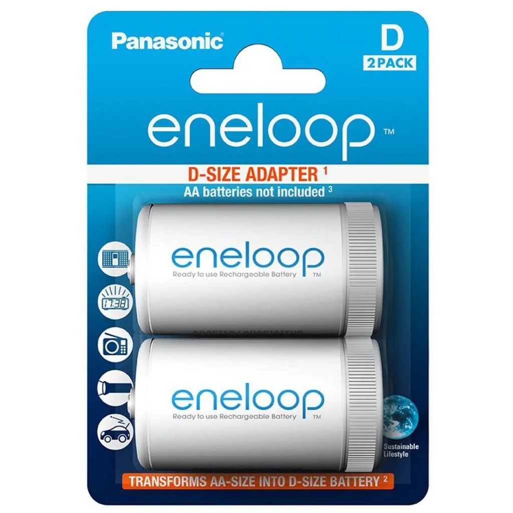 D  Panasonic Adapter, Blister*2, BQ-BS1E/2E