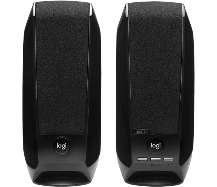 Компьютерные колонки 2.0 Logitech S150, Чёрный