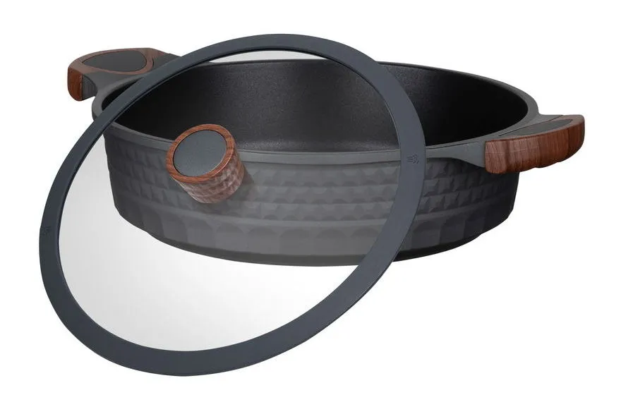 Cratița RESTO 93506, 28cm, Negru