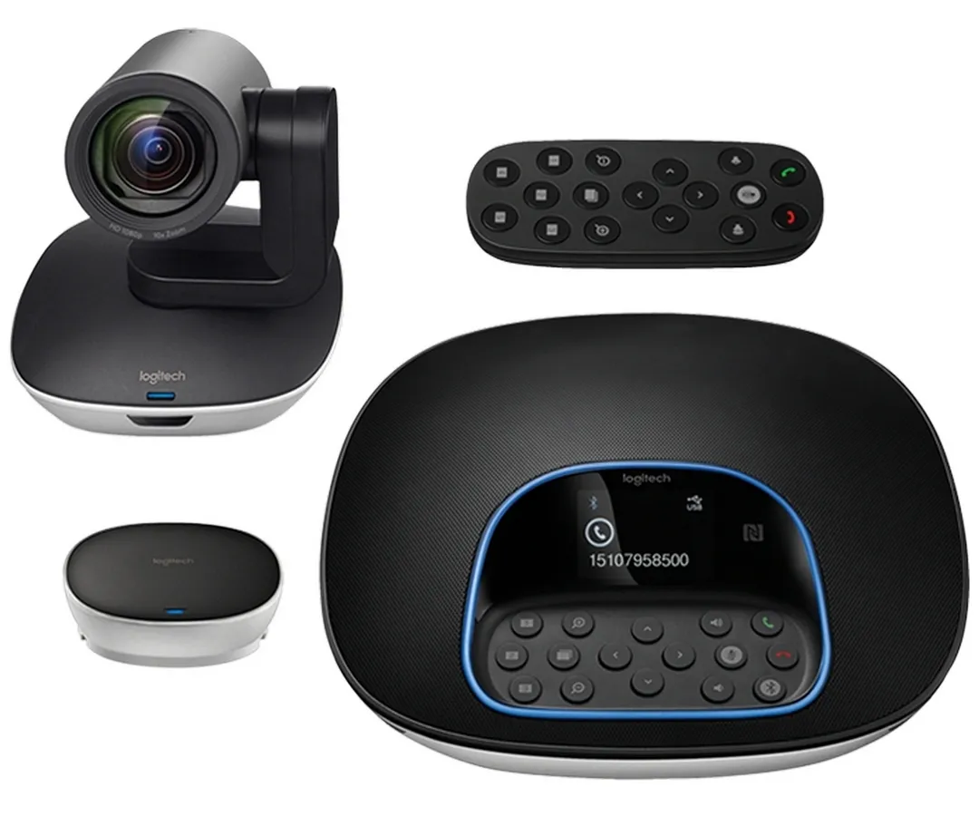 Веб-камера Logitech GROUP, Full-HD 1080P, Чёрный