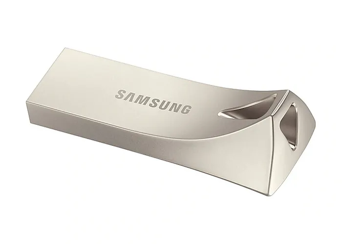 USB Flash накопитель Samsung Bar Plus, 64Гб, Серебристый