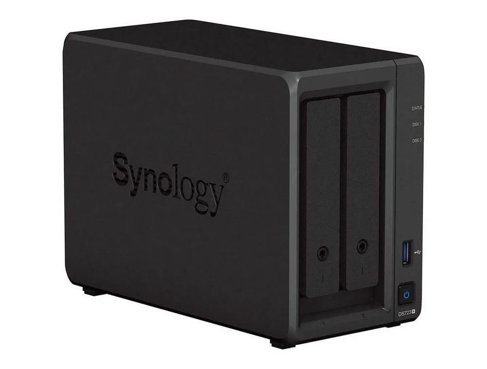 Сетевое хранилище SYNOLOGY DS723+, Чёрный