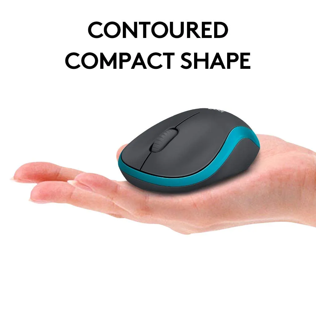 Клавиатура и мышь Logitech MK275, Беспроводное, Черный/Синий