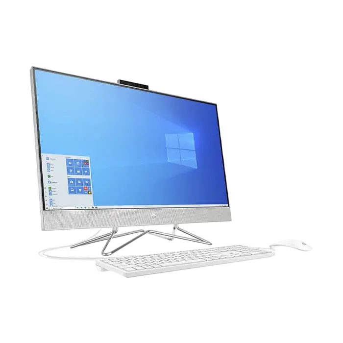 Computer All-in-One HP 24-dp1015ur, 23,8", Intel Core i7-1165G7, 16GB/512GB, FreeDOS, Argintiu