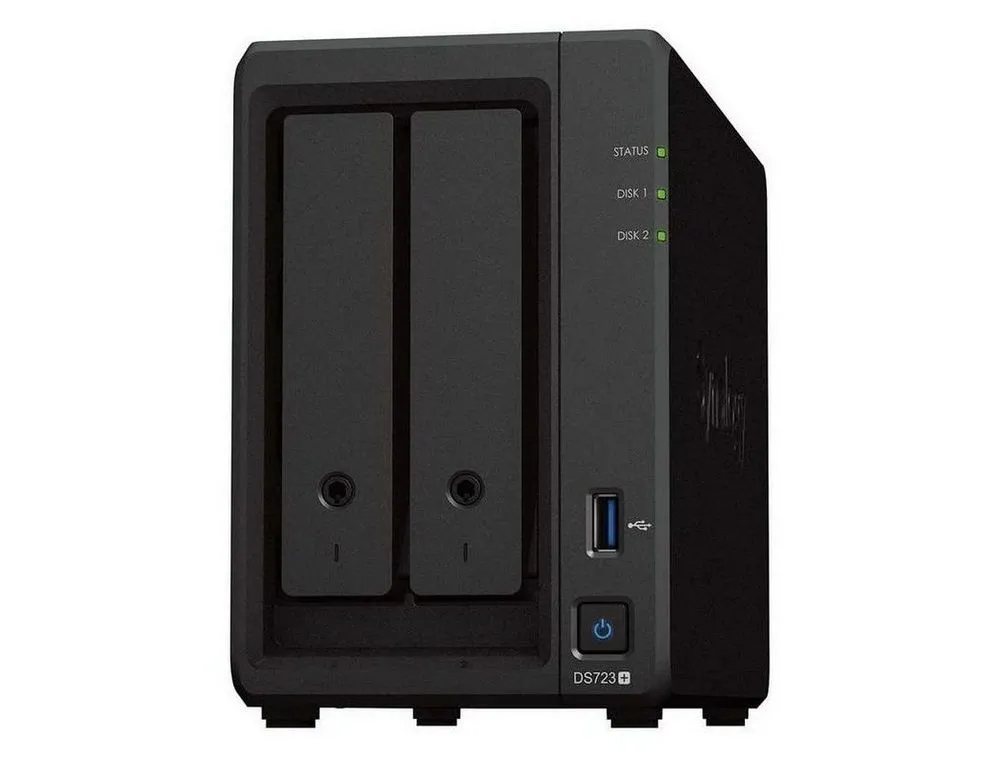 Сетевое хранилище SYNOLOGY DS723+, Чёрный