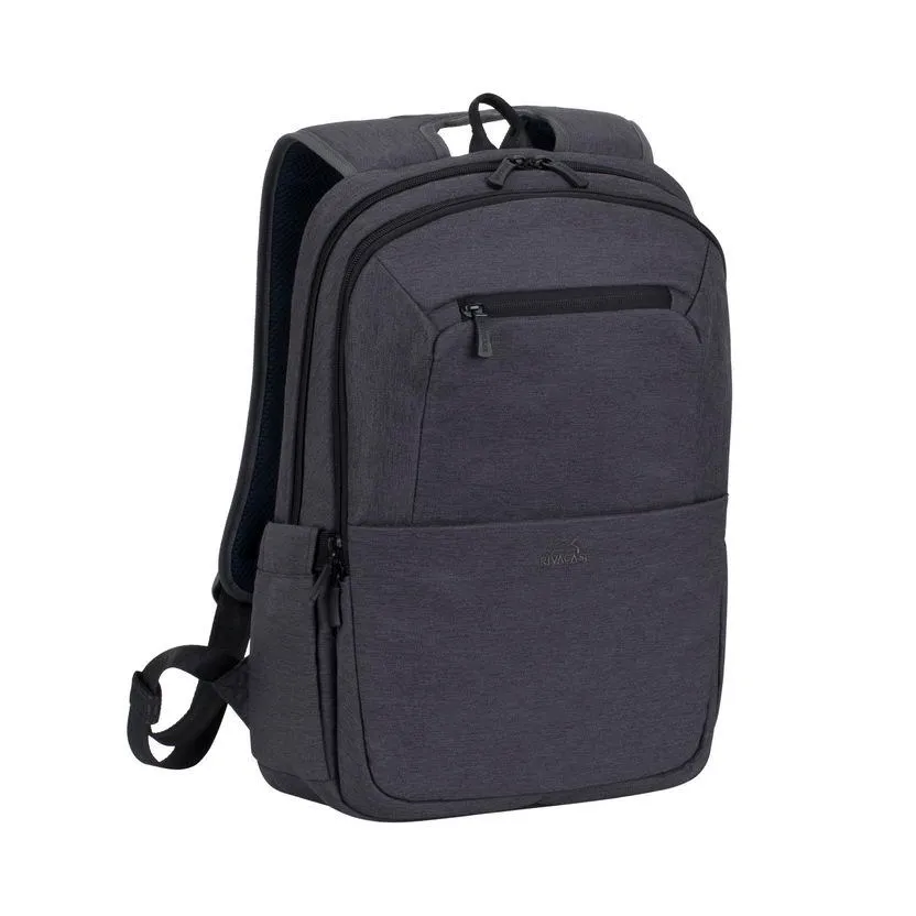 Rucsac pentru Laptop RivaCase Suzuka, 15.6", Poliester, Negru