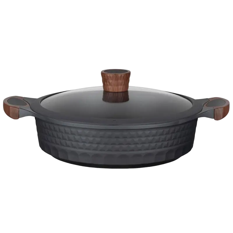 Cratița RESTO 93506, 28cm, Negru