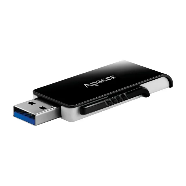 USB Flash накопитель Apacer AH350, 64Гб, Черный/Белый