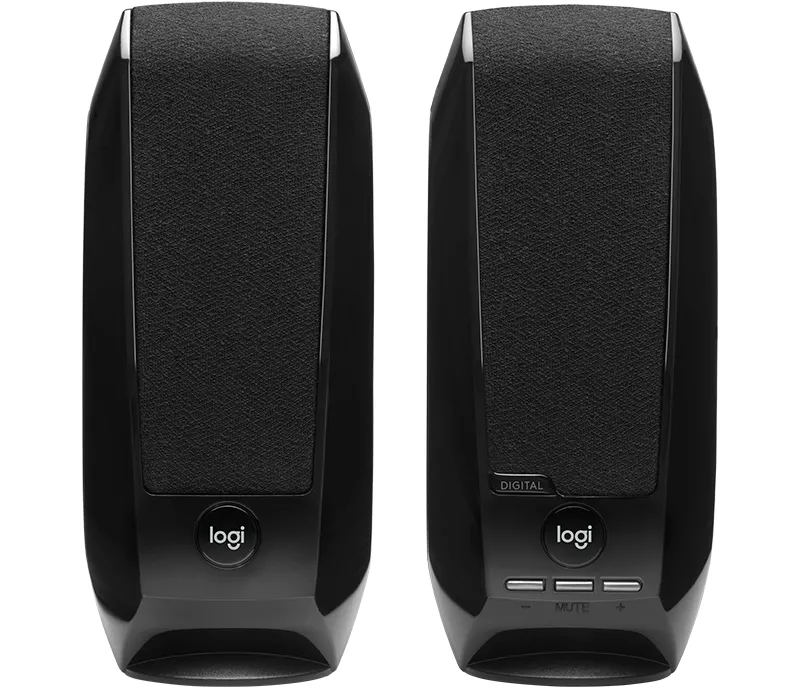 Компьютерные колонки 2.0 Logitech S150, Чёрный