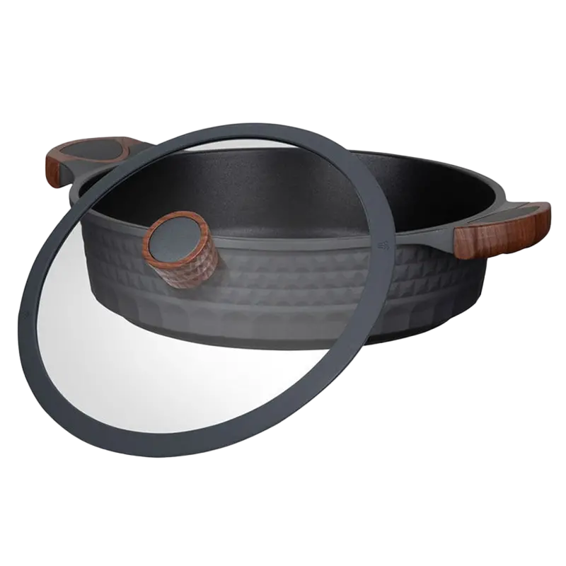 Cratița RESTO 93506, 28cm, Negru