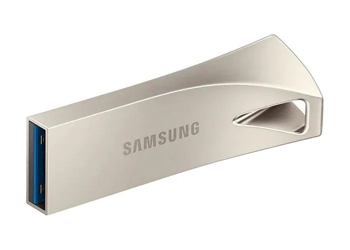 USB Flash накопитель Samsung Bar Plus, 64Гб, Серебристый