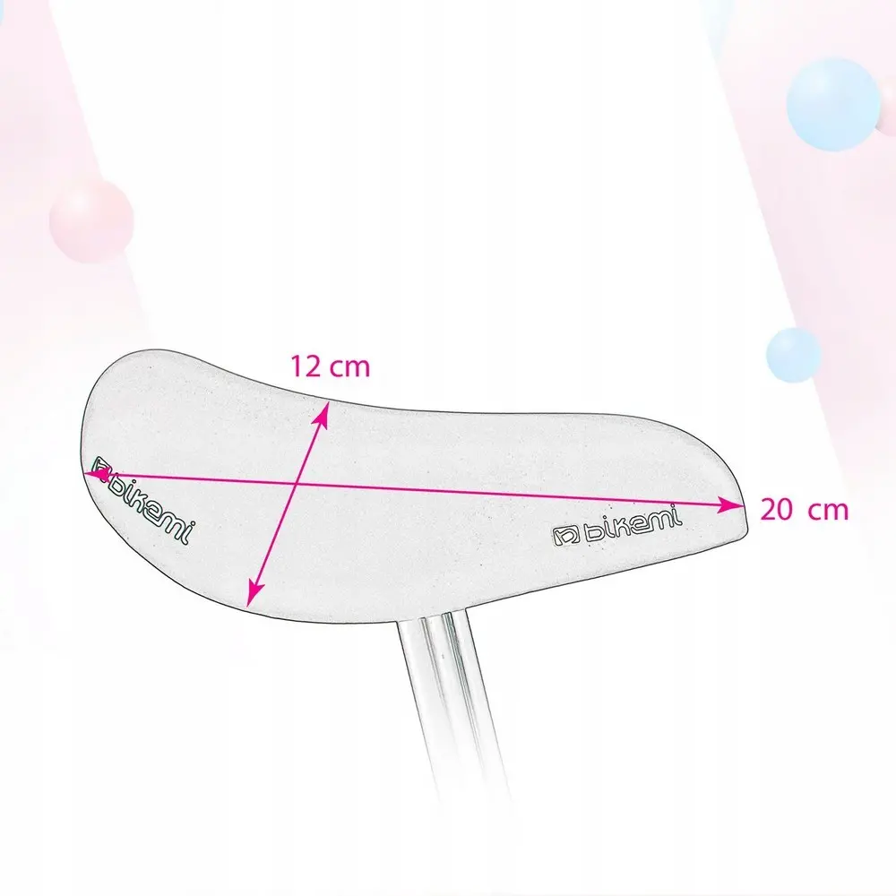 Bicicleta fara pedale| pentru copii JUMI Sport (roz/negru)