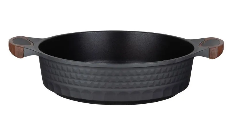 Cratița RESTO 93506, 28cm, Negru