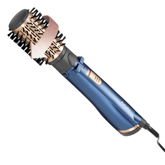 Фен-щётка BaByliss AS966ROE, 1000Вт, Синий