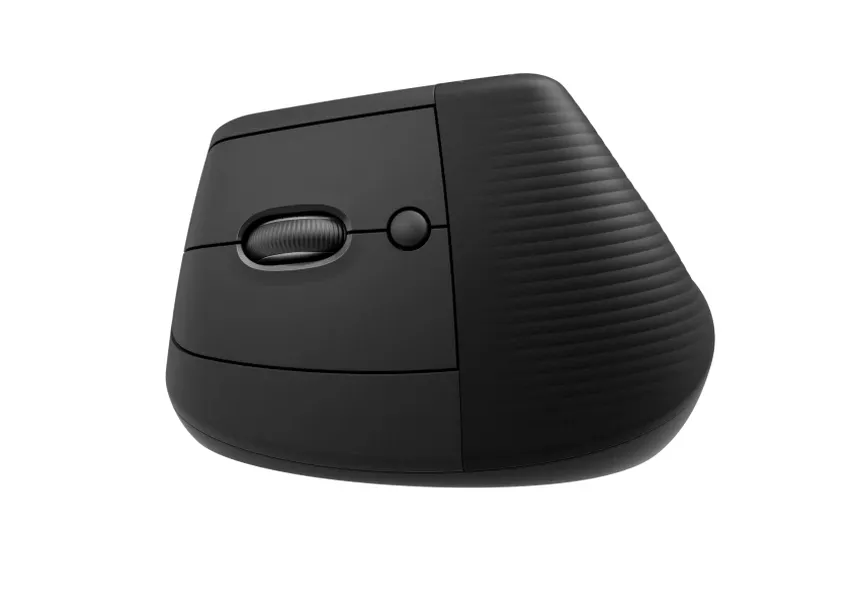 Wireless Mouse Logitech Lift Left Vertical, Optical, 400-4000 dpi, 6 buttons,1xAA,BT/2.4 Ghz, Black