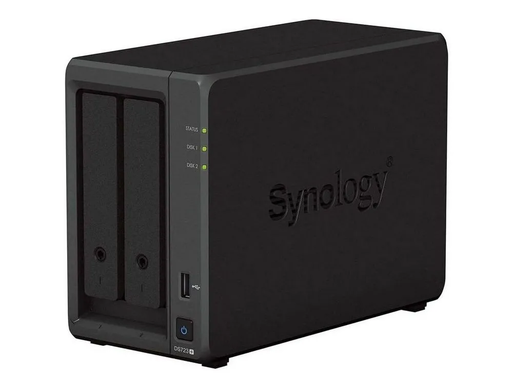 Сетевое хранилище SYNOLOGY DS723+, Чёрный
