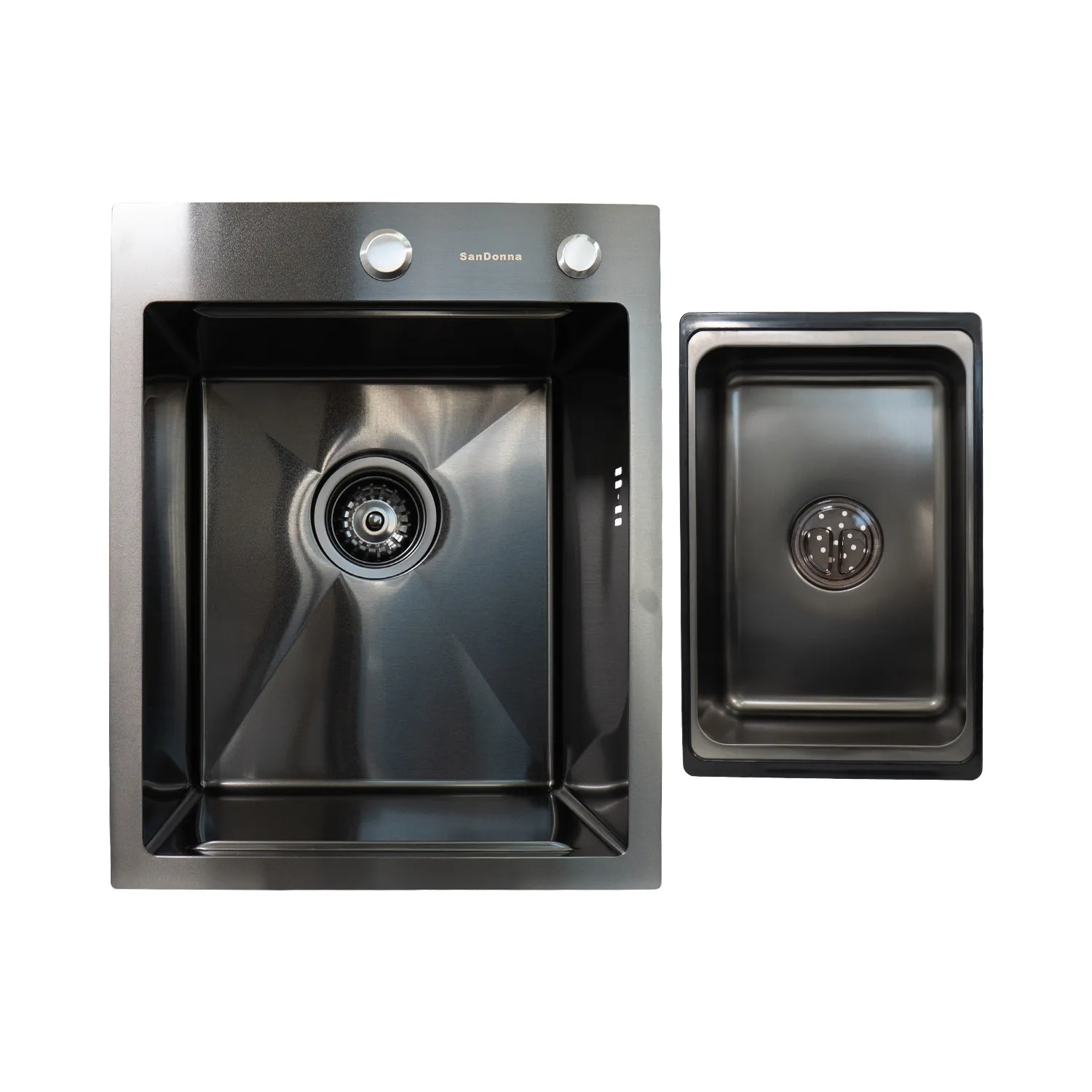 Chiuveta handmade SanDonna HD4050 (Negru)