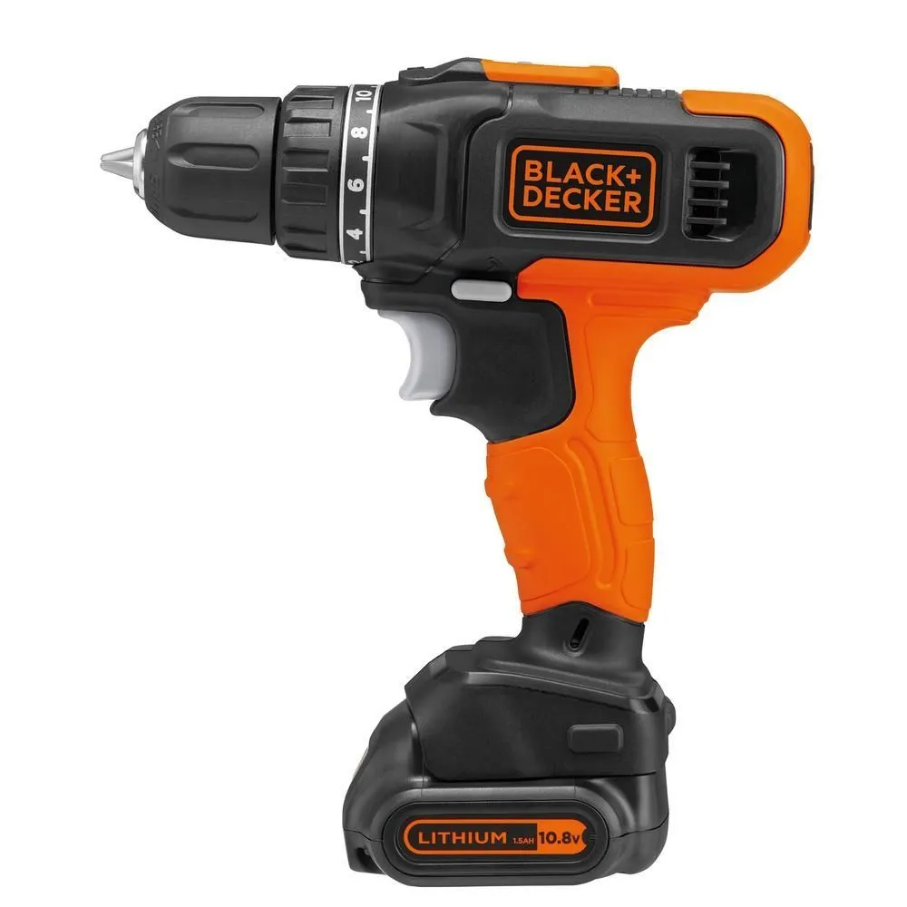 Аккумуляторная дрель-шуруповерт Black+Decker BCD7122CK-RU