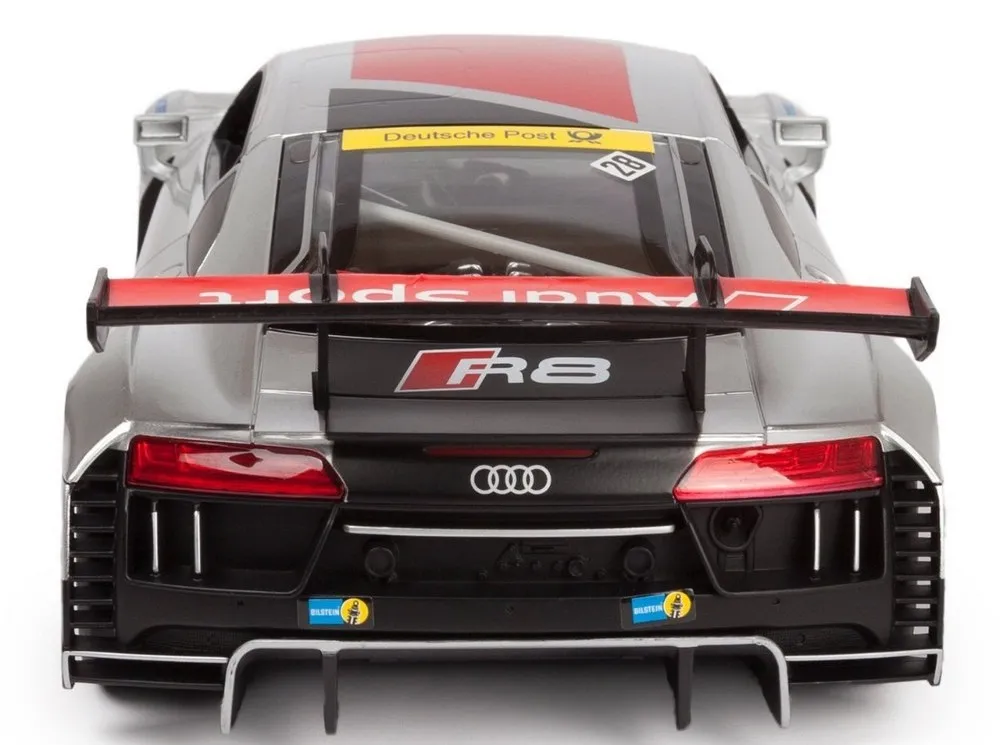 Jucărie cu telecomandă Rastar Audi  R8, 1:14, Argintiu (75360)